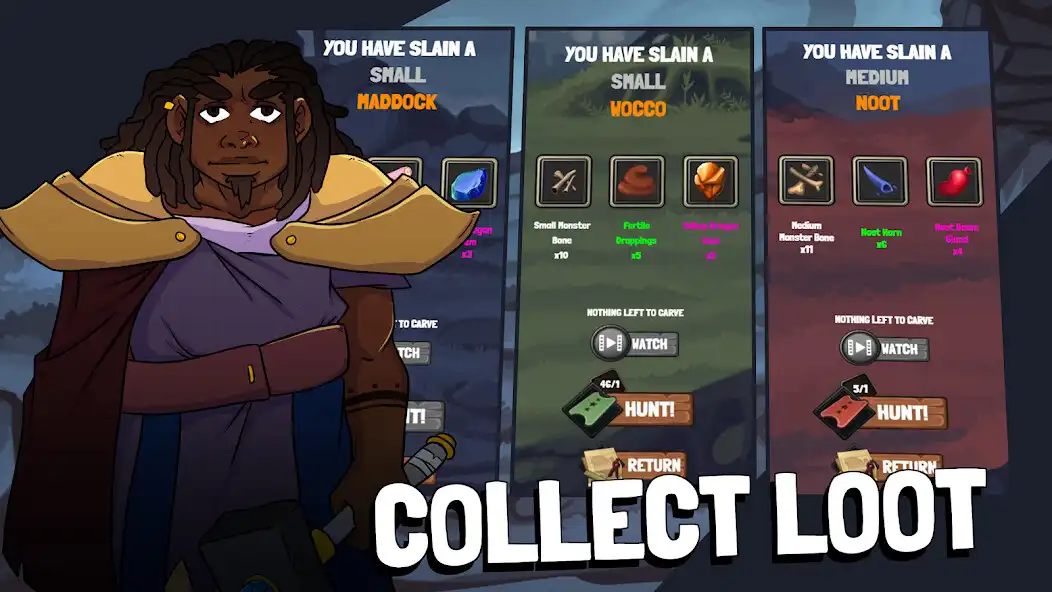 Play Questlike-Pocket: Monster Hunt as an online game Questlike-Pocket: Monster Hunt with UptoPlay