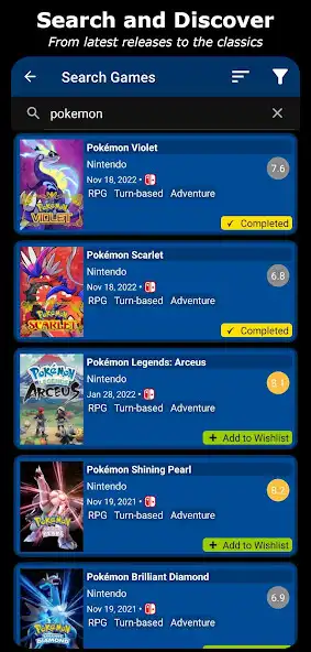 Play QuestLog - Video Game Manager as an online game QuestLog - Video Game Manager with UptoPlay
