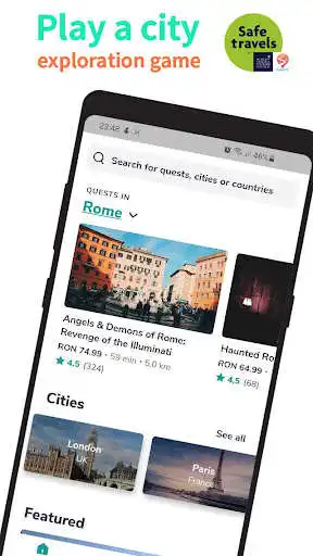 Play Questo: City Exploration Games  and enjoy Questo: City Exploration Games with UptoPlay