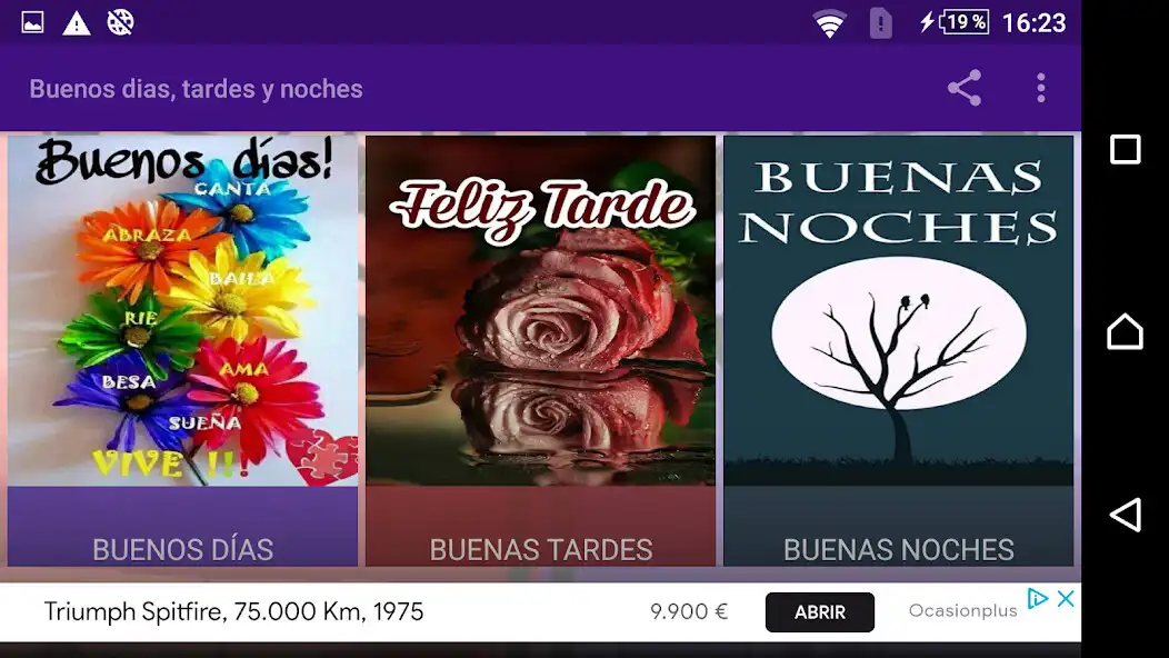 Play QUE TENGAS UN DÍA MARAVILLOSO, TARDE Y NOCHE as an online game QUE TENGAS UN DÍA MARAVILLOSO, TARDE Y NOCHE with UptoPlay