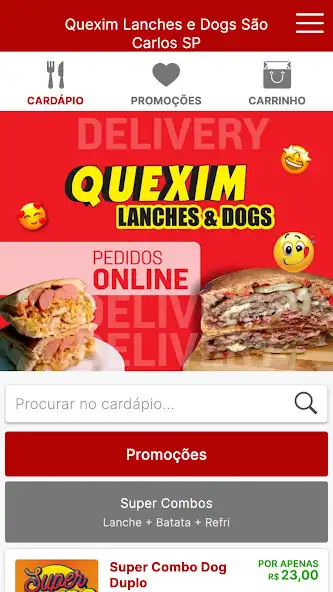 Play Quexim Lanches e Dogs as an online game Quexim Lanches e Dogs with UptoPlay