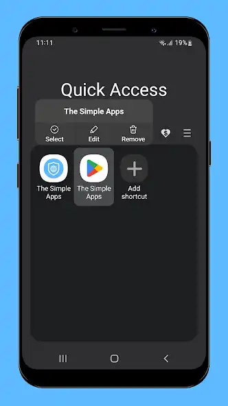 Play Quick Access - Shortcut folder as an online game Quick Access - Shortcut folder with UptoPlay