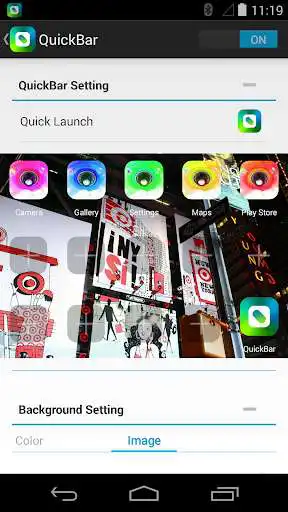 Play Quick Bar(Noti bar Short cut) as an online game Quick Bar(Noti bar Short cut) with UptoPlay