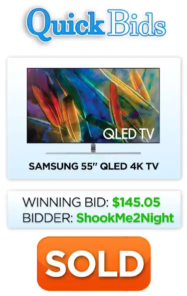 Play QuickBids Penny Auctions Online Shopping App as an online game QuickBids Penny Auctions Online Shopping App with UptoPlay