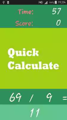 Play Quick Calculate :MATH GAME