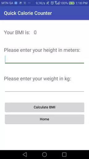 Play Quick Calorie Counter as an online game Quick Calorie Counter with UptoPlay