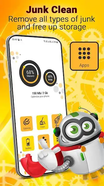 Play Quick Cleaner 2.0: clean and speed up your Android  and enjoy Quick Cleaner 2.0: clean and speed up your Android with UptoPlay