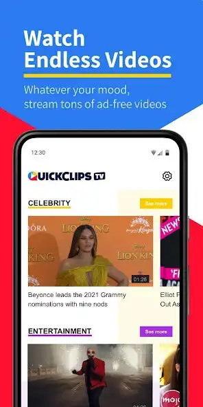 Play QuickClips TV: Short Videos  and enjoy QuickClips TV: Short Videos with UptoPlay