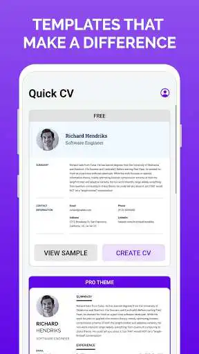 Play Quick CV - Resume Builder  and enjoy Quick CV - Resume Builder with UptoPlay