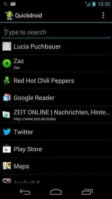 Play Quickdroid Search