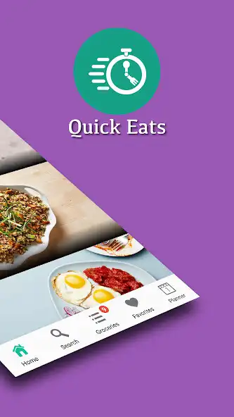 Play Quick Eats - Recipes, Grocery  as an online game Quick Eats - Recipes, Grocery  with UptoPlay