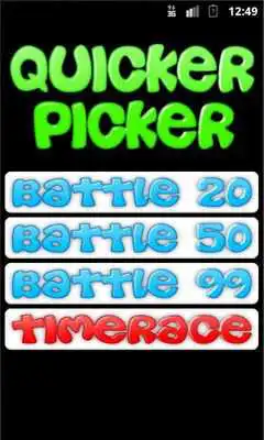 Play Quicker Picker