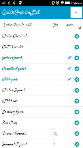 Play Quick Grocery List  and enjoy Quick Grocery List with UptoPlay