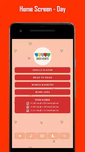 Play Quick HEARTS Game  and enjoy Quick HEARTS Game with UptoPlay