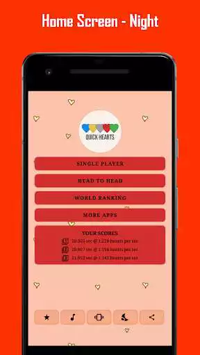 Play Quick HEARTS Game as an online game Quick HEARTS Game with UptoPlay