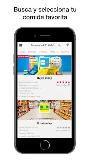 Play Quick Mall - Mercado, restaurante, farmacia as an online game Quick Mall - Mercado, restaurante, farmacia with UptoPlay