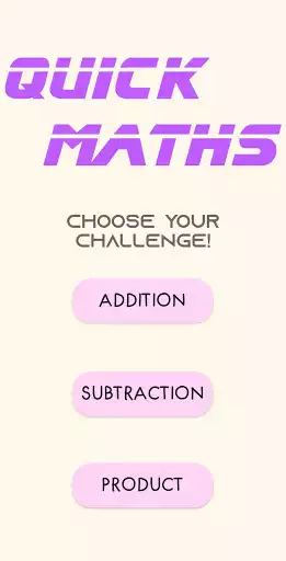 Play Quick Maths as an online game Quick Maths with UptoPlay