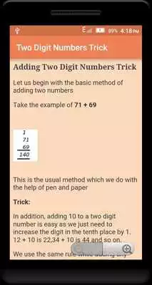 Play Quick Math tricks