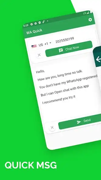 Play Quick Messenger for WhatsApp  and enjoy Quick Messenger for WhatsApp with UptoPlay