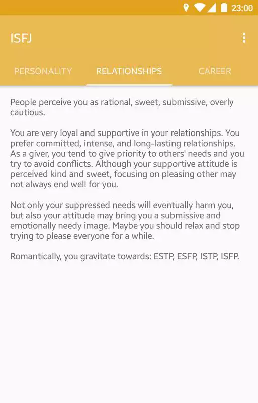 Play Quick Personality Test