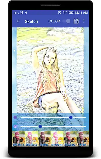 Play Quick Photo Sketch as an online game Quick Photo Sketch with UptoPlay