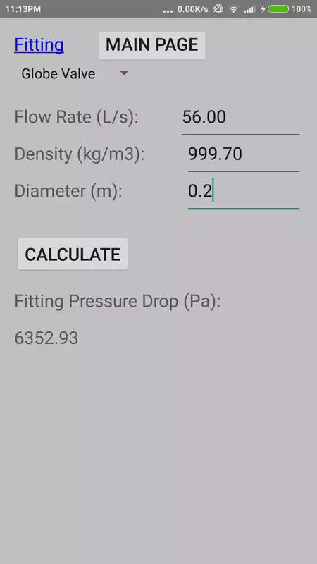 Play Quick Pump Loss Calculator 1.0