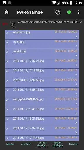 Play Quick Renamer - rename multiple files as an online game Quick Renamer - rename multiple files with UptoPlay