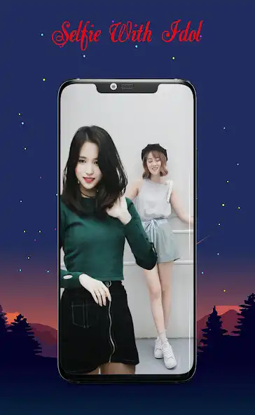 Play Quick Selfie With Myoui Mina (TWICE) as an online game Quick Selfie With Myoui Mina (TWICE) with UptoPlay