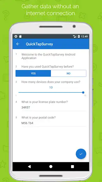 Play QuickTapSurvey Offline Survey  and enjoy QuickTapSurvey Offline Survey with UptoPlay