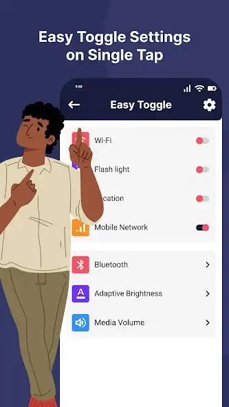 Play Quick Toggle Mobile Settings as an online game Quick Toggle Mobile Settings with UptoPlay