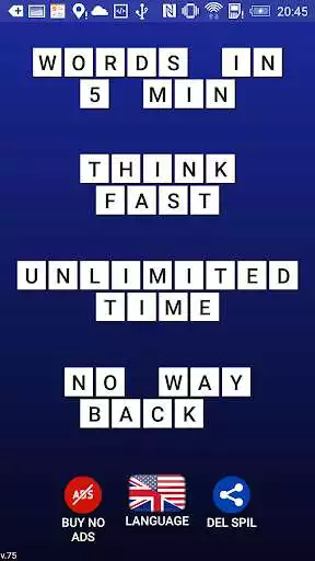 Play Quick Word - fun word game  and enjoy Quick Word - fun word game with UptoPlay