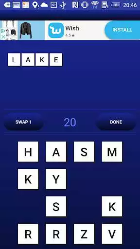 Play Quick Word - fun word game as an online game Quick Word - fun word game with UptoPlay