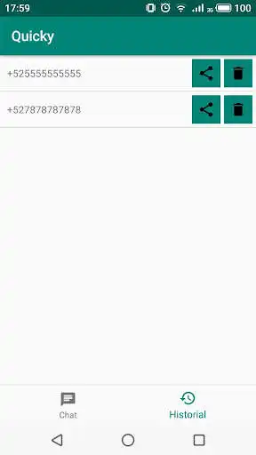 Play Quicky - Mensajes sin guardar contacto as an online game online Quicky - Mensajes sin guardar contacto with UptoPlay com.acosta.caleb.quicky Play Quicky - Mensajes sin guardar contacto as an online game Quicky - Mensajes sin guardar contacto with UptoPlay