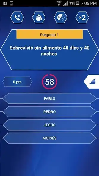 Play Quien quiere ser Santo as an online game Quien quiere ser Santo with UptoPlay
