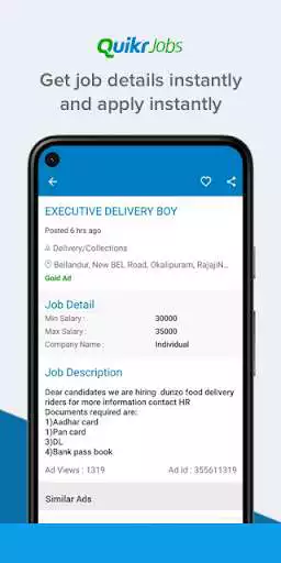 Play Quikr Jobs  and enjoy Quikr Jobs with UptoPlay