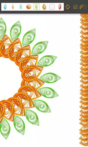 Play Quilling Art as an online game Quilling Art with UptoPlay