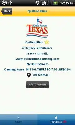 Play Quilt Across Texas