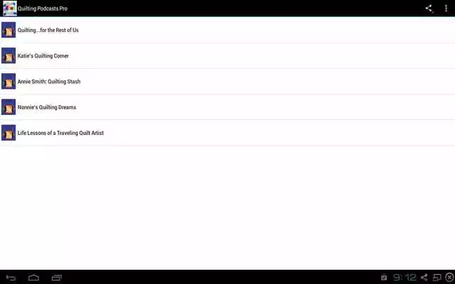 Play Quilting Podcasts Free