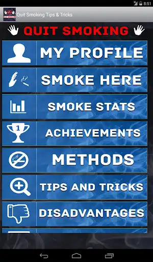 Play Quit Smoking - Tips and Tricks  and enjoy Quit Smoking - Tips and Tricks with UptoPlay