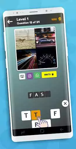 Play Quiz: 4 Pics Game as an online game Quiz: 4 Pics Game with UptoPlay