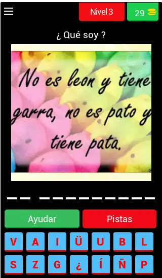 Play Quiz Adivinanzas y acertijos  and enjoy Quiz Adivinanzas y acertijos with UptoPlay