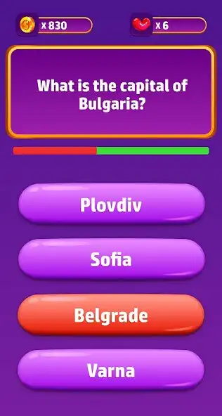 Play Quiz Battle General Knowledge as an online game Quiz Battle General Knowledge with UptoPlay