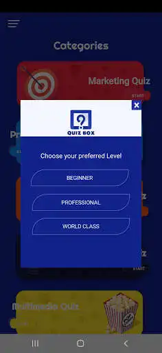 Play Quizbox as an online game Quizbox with UptoPlay