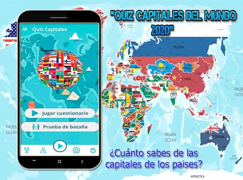 Play Quiz Capitales del mundo 2020  and enjoy Quiz Capitales del mundo 2020 with UptoPlay