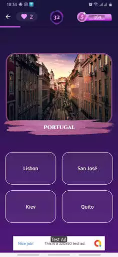 Play Quiz - Capitals & countries as an online game Quiz - Capitals & countries with UptoPlay