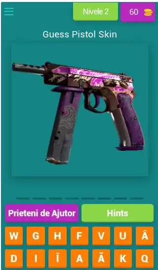 Play Quiz - CSGO - Pistol Skins as an online game Quiz - CSGO - Pistol Skins with UptoPlay