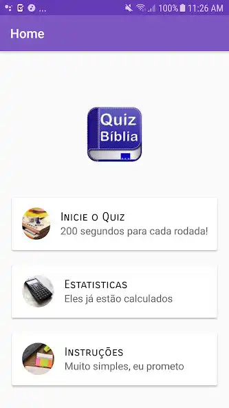 Play Quiz da Bíblia Sagrada  and enjoy Quiz da Bíblia Sagrada with UptoPlay