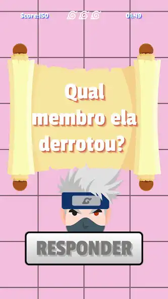 Play Quiz de Anime : A Ninja Sakura as an online game Quiz de Anime : A Ninja Sakura with UptoPlay