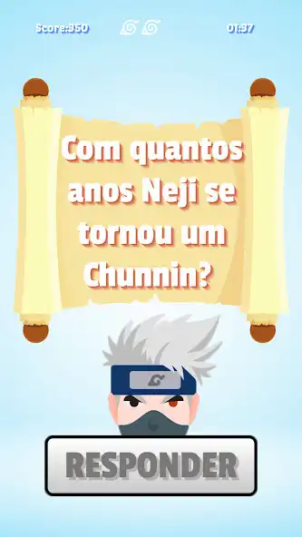 Play Quiz de Anime: O Ninja Neji  and enjoy Quiz de Anime: O Ninja Neji with UptoPlay