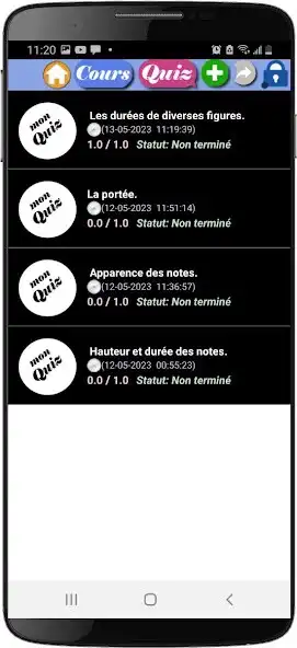 Play Quiz de Solfège as an online game Quiz de Solfège with UptoPlay